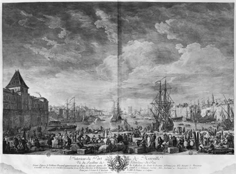 Port intérieur de Marseille, vu du Pavillon de l